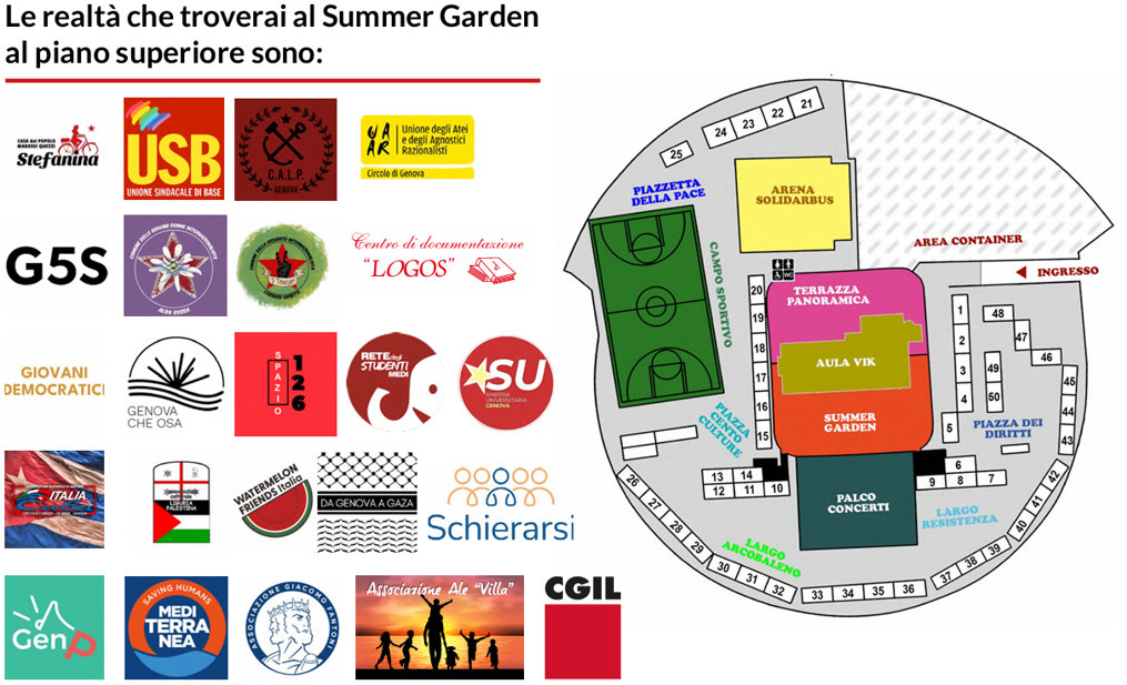 Stand Festival Summer Garden